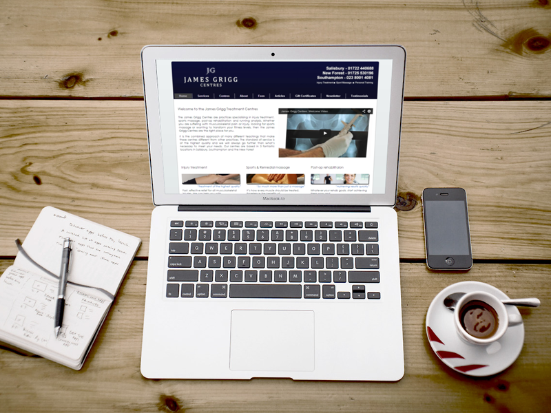 WordPress Theme for James Grigg